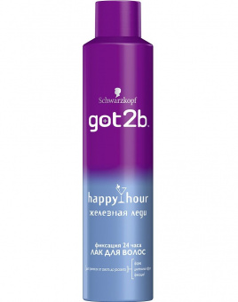 картинка Гот Ту Би Хэппи Аур / Got2b Happy Hour - Лак для волос Железная леди, 300 мл от магазина
