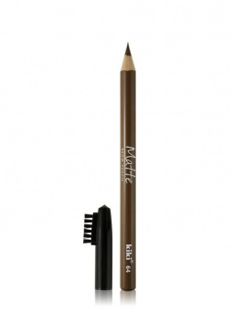 картинка Кики / Kiki - Карандаш для бровей Matte 64 Глиняный-коричневый 1 г от магазина