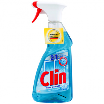 картинка Клин / Clin - Универсальное чистящее средство для мытья окон, 500 мл от магазина