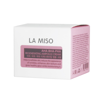 картинка Ла Мисо / La Miso -  Крем ампульный обновляющий для лица с кислотами 50 мл от магазина