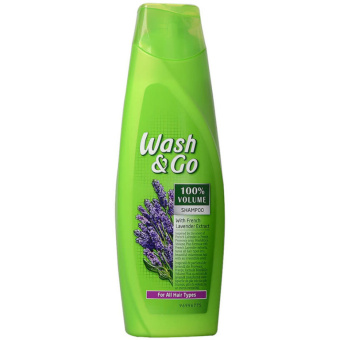 картинка Вош энд Гоу / Wash&Go - Шампунь с экстрактом лаванды для всех типов волос 400 мл от магазина
